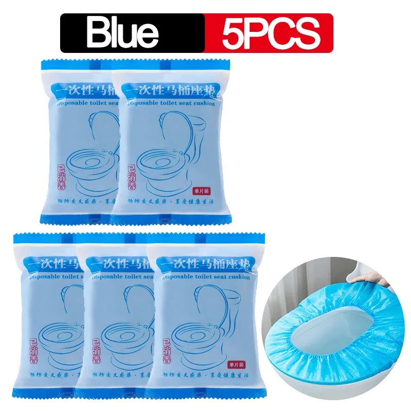 Disposable Toilet Seat Covers - Portable Waterproof Travel Toilet Seat Pads for Safe Bathroom Hygiene Accessories