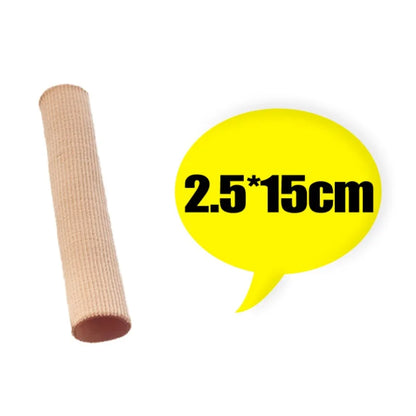 Gel Toe Cover Elastic Fiber Protector – Silicone Finger Tube for Toe Protection and Friction Reduction, Foot Care Accessory