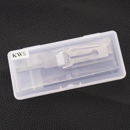 2-in-1 Lishi-Style Locksmith Tool — SC1/SC4 Compatible | KW1 M1/M2 AM5 KW5 MS2 SS001 SS002 PRO
