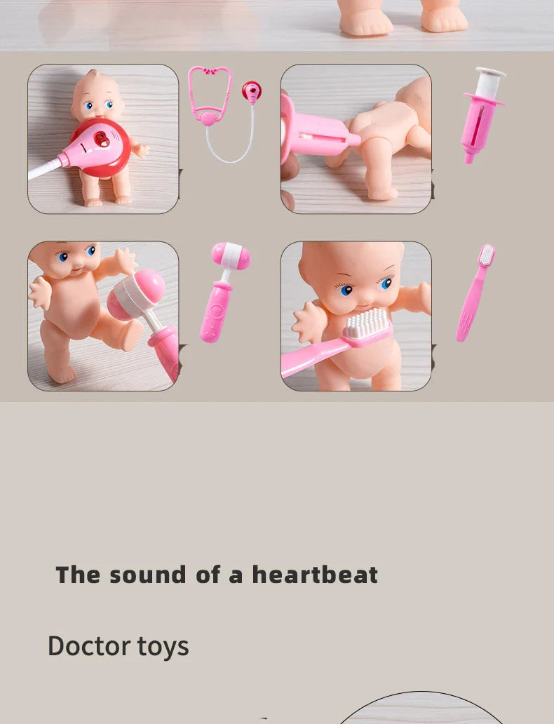 Children's Doctor Play Set - Simulation Nurse Toy Accessories for Boys & Girls, Home Play Gift