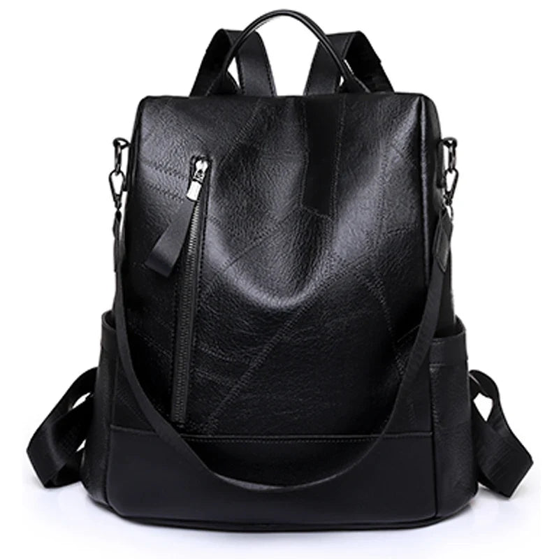 Women's Anti-Theft Backpack - Casual Daypack with Multi-Function Pockets for Travel and Outdoor Use