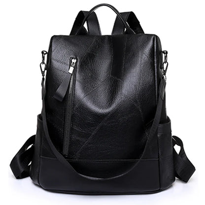 Women's Anti-Theft Backpack - Casual Daypack with Multi-Function Pockets for Travel and Outdoor Use