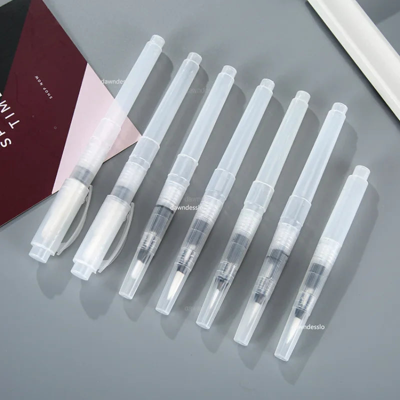7pcs Refillable Watercolor Brush Pens: Water Brush Pens for Watercolor Painting - Convenient Water Paint Brushes