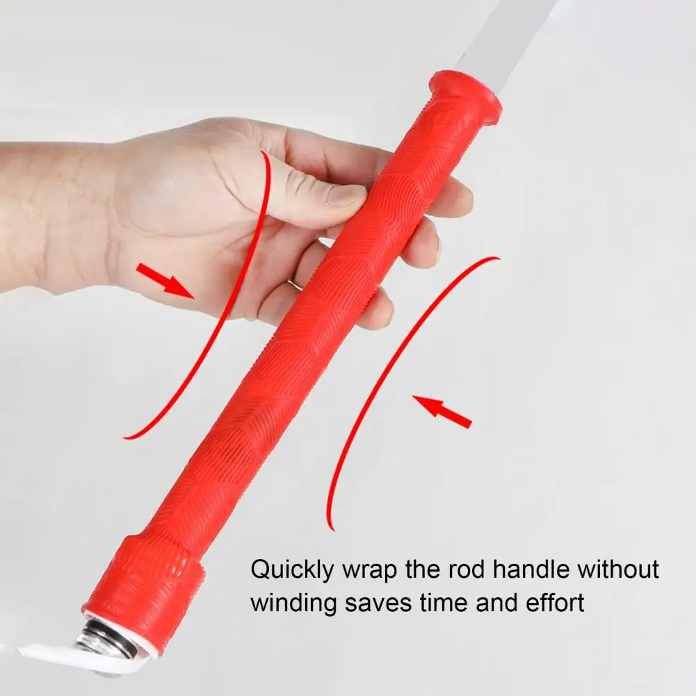 Silicone Fishing Rod Handle Cover – Non-Slip Grip Sleeve 17-32MM Universal Pole Protector Accessory