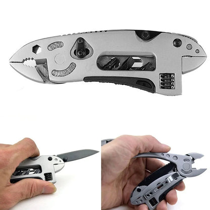 Multitool Pliers Pocket Knife Set – Adjustable Wrench, Screwdriver & Outdoor Survival Tool Kit