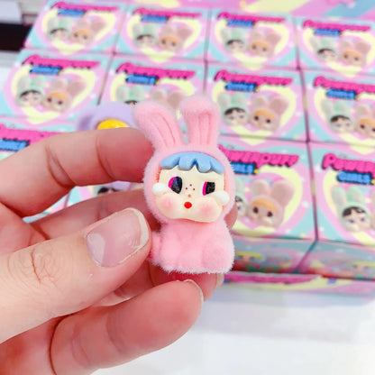 12pc Crying Baby Plush Figurine Blind Box — Cute Cartoon Mini Dolls for Desktop Decoration & Gift