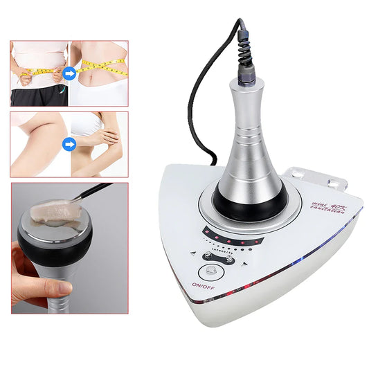 Ultrasonic 40KHz Cavitation Machine — Body Massager for Slimming, Fat Burning, Skin Tightening & Weight Loss