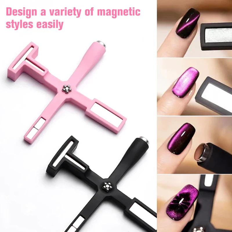 Cat Eye Nail Magnetic Stick – Heart-Shaped Magnet Tool for UV Gel Polish & Manicure Design