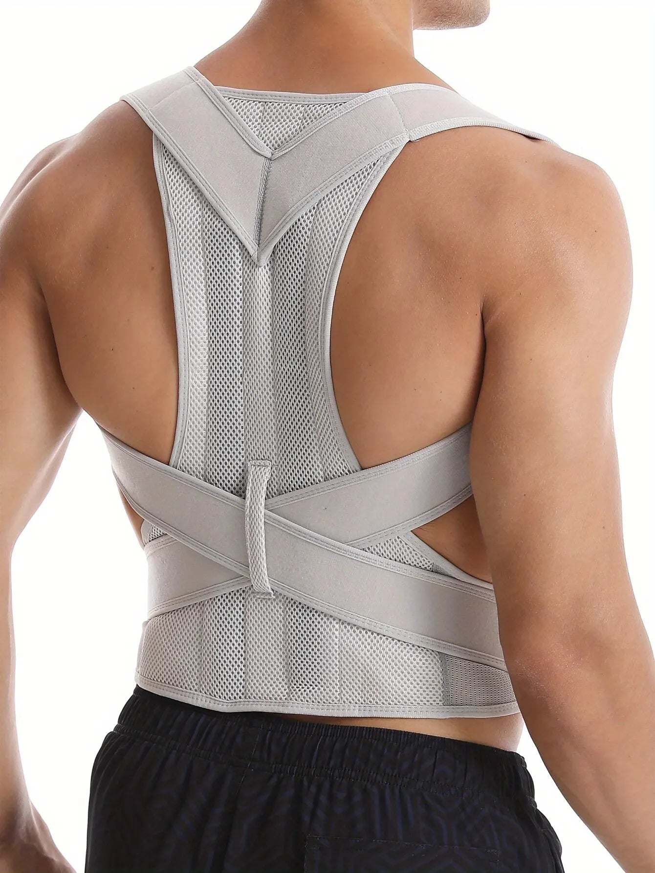 Hunchback Posture Corrector – Chest, Shoulder & Neck Support Tape Training Equipment