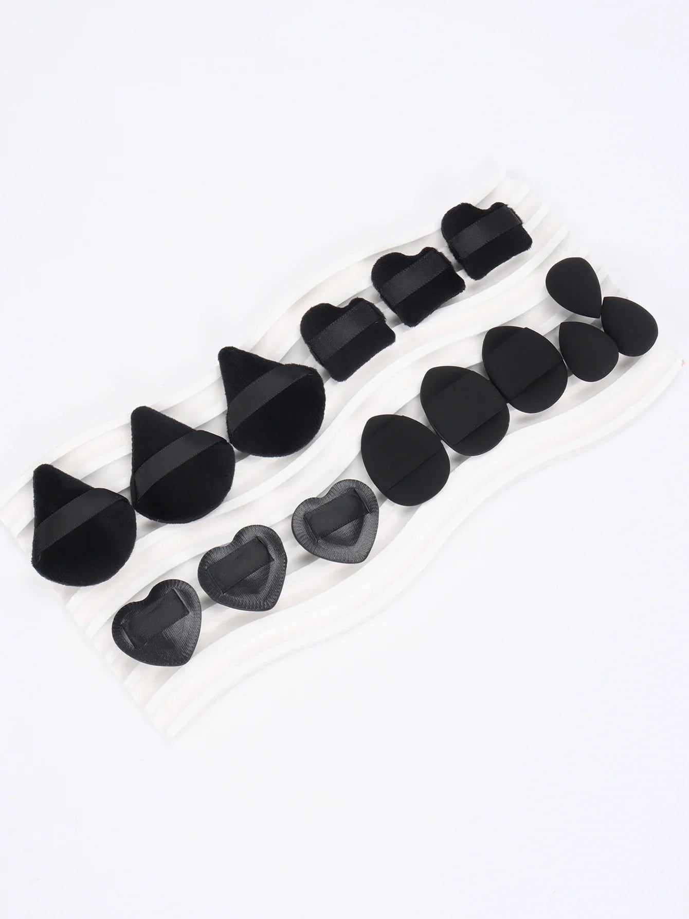 15/30/60 Mini Makeup Sponges – Beauty Powder Puff for Concealer, Liquid Foundation & Face Cosmetics