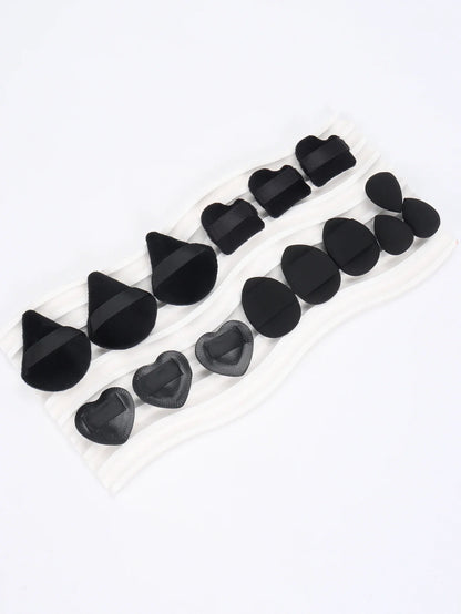 15/30/60 Mini Makeup Sponges – Beauty Powder Puff for Concealer, Liquid Foundation & Face Cosmetics