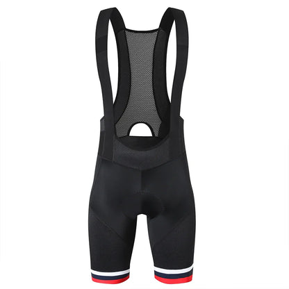 Ykywbike Men's Cycling Bib Shorts – Padded Quick-Dry Bike Tights for 6-Hour Rides, Outdoor Cycling Clothing