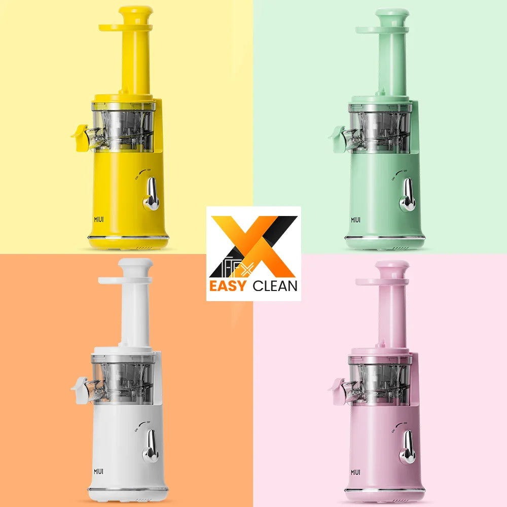 Mini Portable Slow Juicer – Electric Fruit Juice Extractor & Blender, Easy Clean, Ice Cream Maker