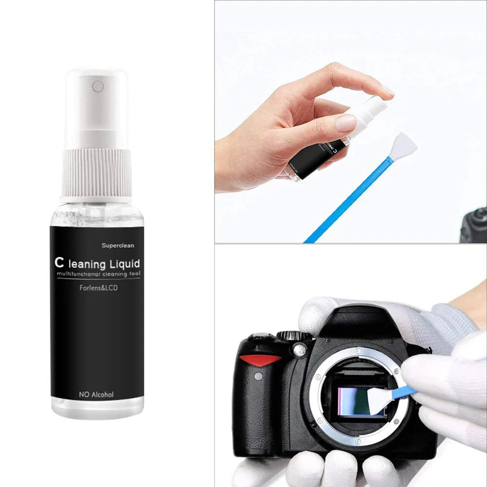 7–47PCS Camera Cleaning Kit for DSLR & Digital Cameras – Lens & Sensor Cleaner Set for Sony, Canon, Nikon, Fujifilm, SLR, DV