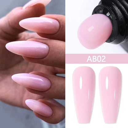 BORN PRETTY 30ML Nail Rhinestone & Gem Glue Gel – 3D Sculpting Adhesive for Nail Art, Flower Carving & DIY Decoration