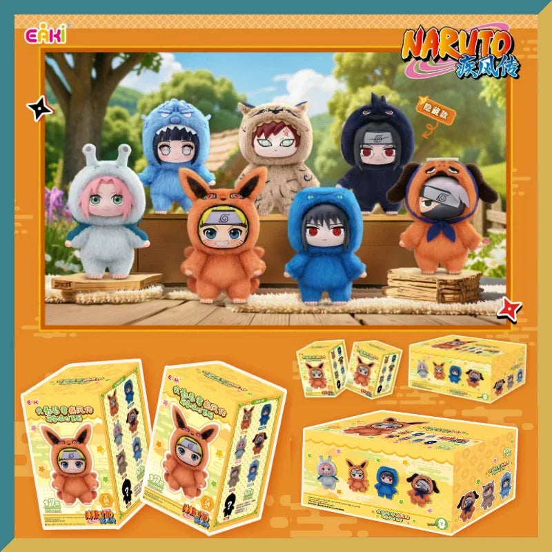 EAKI Naruto Shippuden Blind Box Plush — Handmade Party Series Ornament Toy Collection Gift