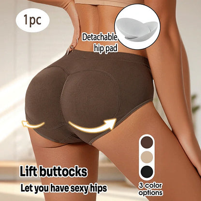 Women's Seamless Cotton Briefs – Plus Size Low Waist Solid Color Breathable Underwear