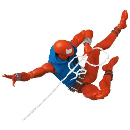 CT Toys Mafex 186 Spiderman Figure – Scarlet Spider Comic Action Figurine Toy Gift