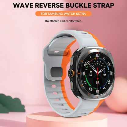 Silicone Sport Strap for Samsung Galaxy Watch 7 Ultra 47mm — Correa Band Accessory for Galaxy Watch Ultra