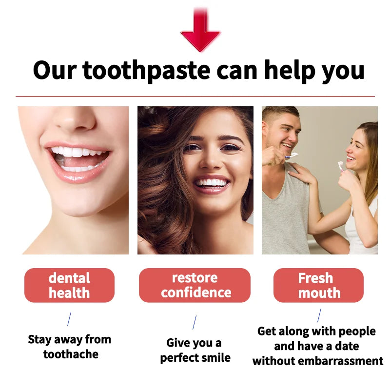 SP-7 Probiotics Toothpaste – Whitening, Smoke & Tea Stain Removal with Enamel Repair