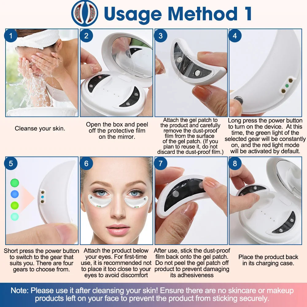 EMS Facial Massager – Microcurrent Anti-Wrinkle & Lifting Device for Double Chin & Skin Care