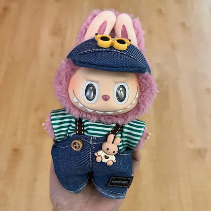 17cm Labubu Doll Clothes Set — Stylish Outfit for 17cm Labubu Dolls