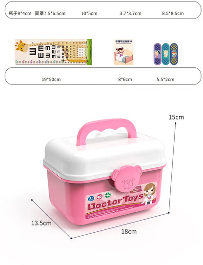 Children's Doctor Play Set - Simulation Nurse Toy Accessories for Boys & Girls, Home Play Gift
