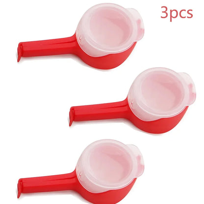 Snack Sealing Clips – Plastic Food Bag Clamp for Fresh Keeping, Travel & Kitchen Storage Seal