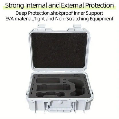 Explosion-Proof Hard EVA Suitcase for Nintendo Switch OLED - Waterproof Storage Bag with Shoulder Strap