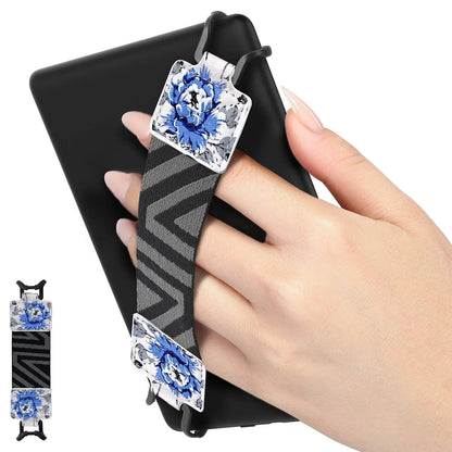 Security Hand Strap for 6-8" Kindle eReaders and Fire Tablets - High-Elasticity, Lightweight Finger Grip Holder