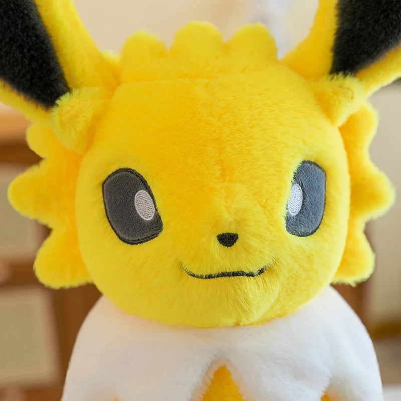 Pokemon Eevee Soft Hug Plush Doll – Vaporeon, Flareon, Jolteon Eeveelution Stuffed Toy Gift for Kids & Fans