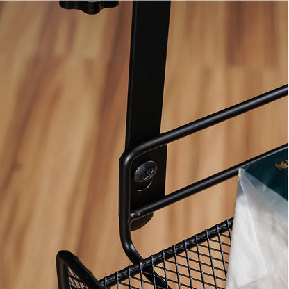 Under Desk Cable Management Tray – No Drill Steel Wire Organizer Rack, Desk Cable Storage Shelf for Clean Office & Home Setup