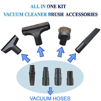 4pcs Vacuum Attachment Adapter Kit – 1 1/2 Inch to 1 1/4 Inch Pool Hose Converter for Vacext's Vacuum Hose