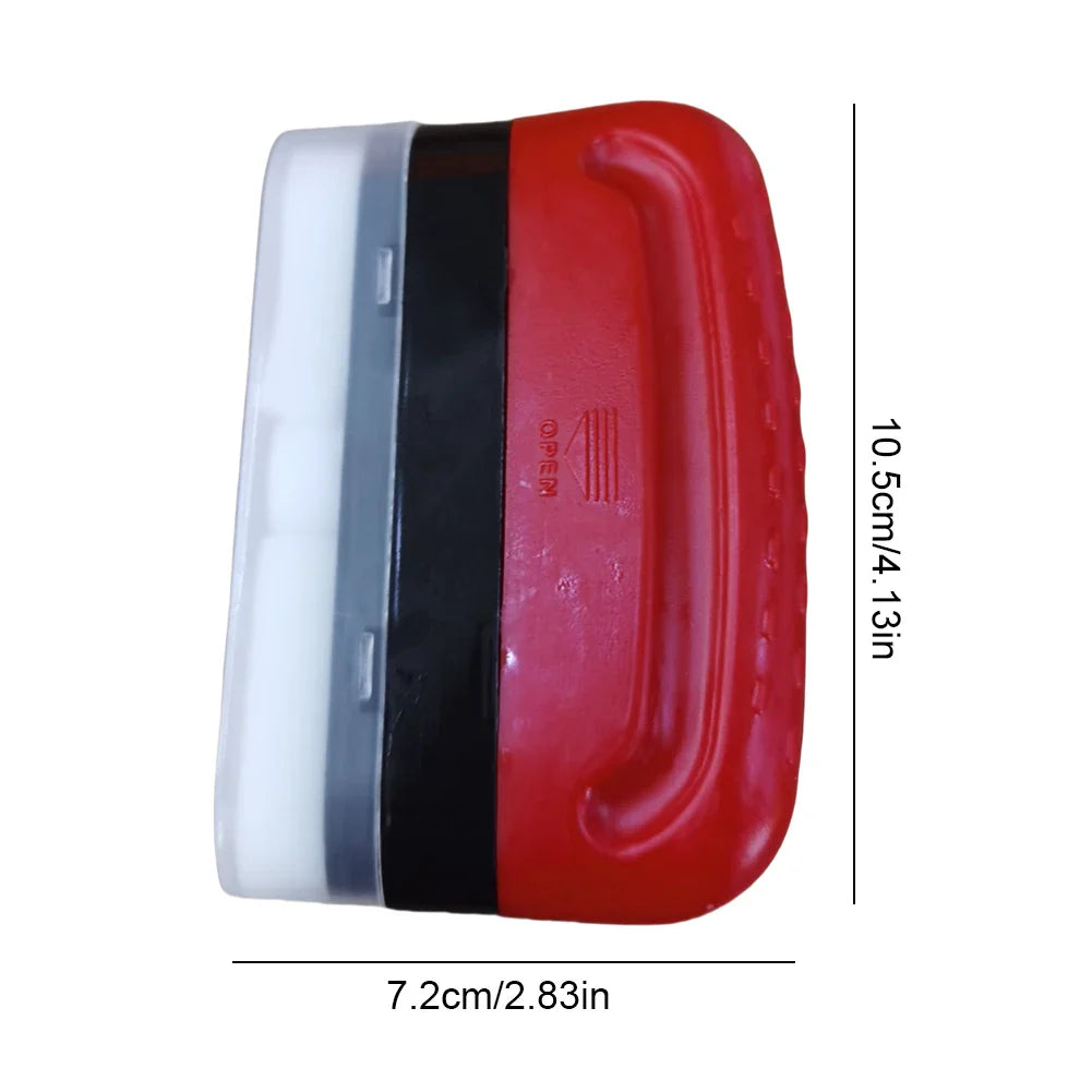 Car Glass Oil Film Remover – Powerful Windshield Cleaner with Sponge Brush for Water Spot & Stain Removal Auto Detailing