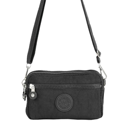 Women’s Large Capacity Handbag – Fashionable Portable Crossbody & Shoulder Bag with Zipper, Messenger Style