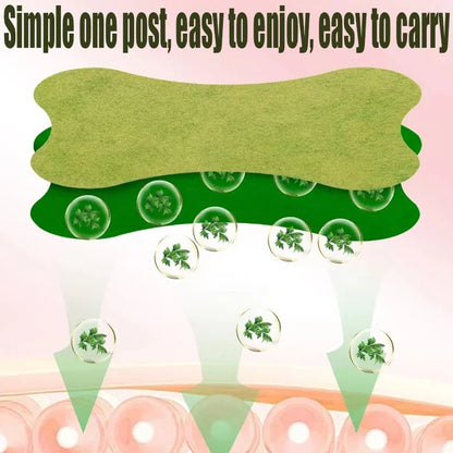 Lumbar Massage Patches - Moxibustion Hot Compress Stickers for Waist Relaxation & Muscle Comfort