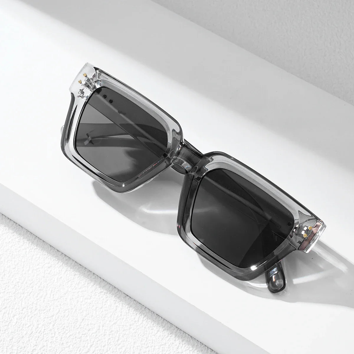 Ruiao 2024 Luxury Premium Designer Sunglasses – Black Square Shades for Men & Women