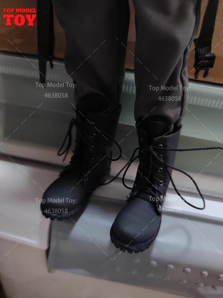 1/6 Scale Male Combat Boots – Long & Short Model Shoes for 12" Action Figure, Soldier Doll Body, In Stock