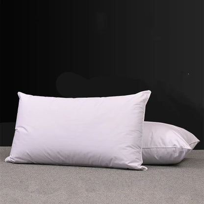 100% White Goose Feather Pillow – Five-Star Hotel Quality, Orthopedic & Memory Support, Single Size for Healthy Sleep