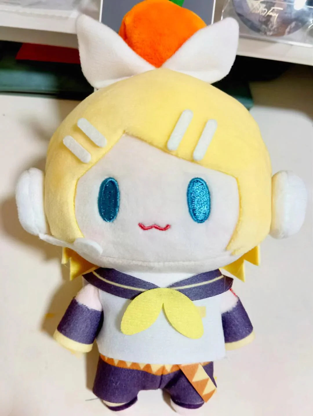 15cm Hatsune Miku Plush Toy – Kawaii Kagamine Len & Rin Stuffed Doll Collection, Perfect Kid Gift Ornament