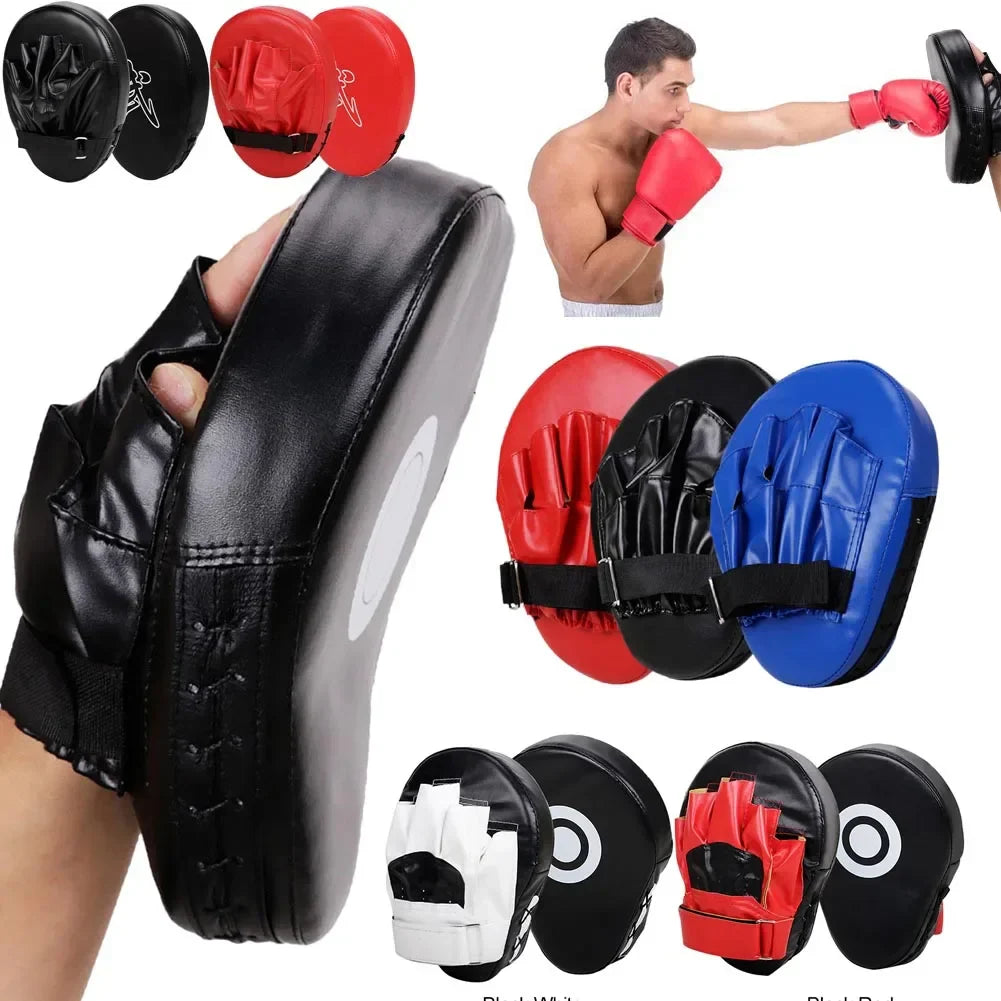 Kickboxing Gloves Pad - PU Leather Punch Target Bag for MMA, Karate, Muay Thai, Sanda & Free Fight Training for Adults & Kids