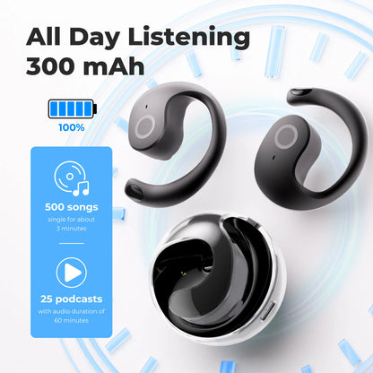 AI Real-Time Translator Earphones — 144 Languages, Wireless Bluetooth 5.3, Noise-Cancelling, IPX7 Waterproof Headphones for Travel