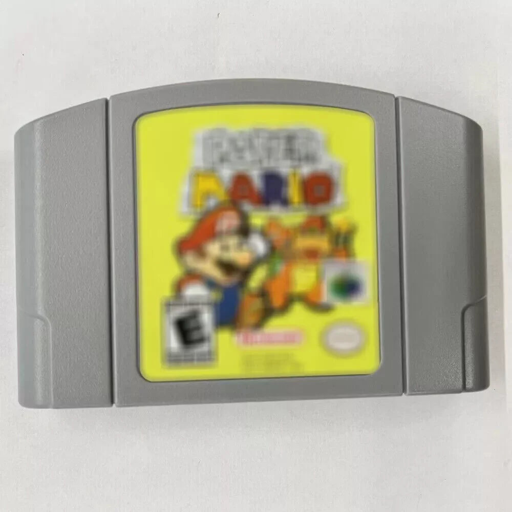 N64 64-Bit Game Cartridge – Bros. Series & Banjo-Kazooie Video Game Console Card