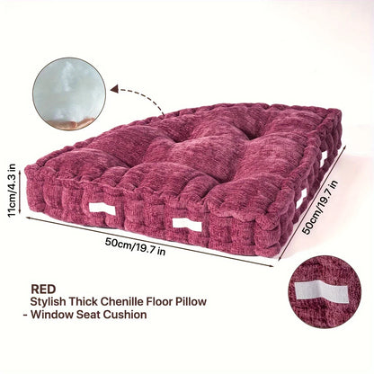 1-Count Triangular Reading Cushion – Comfortable Pillow for Chair, Floor, Sofa & Outdoor Use