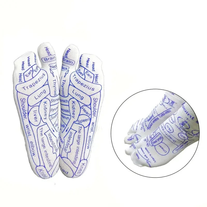 Acupressure Foot Massager Socks - Reflexology & Physiotherapy Tool for Tired Feet Relief