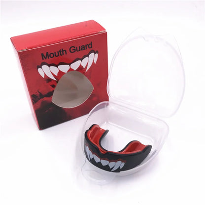MMA Professional Boxing Mouthguard - Muay Thai Training Tooth Protection Set for Adults & Children’s Fighting