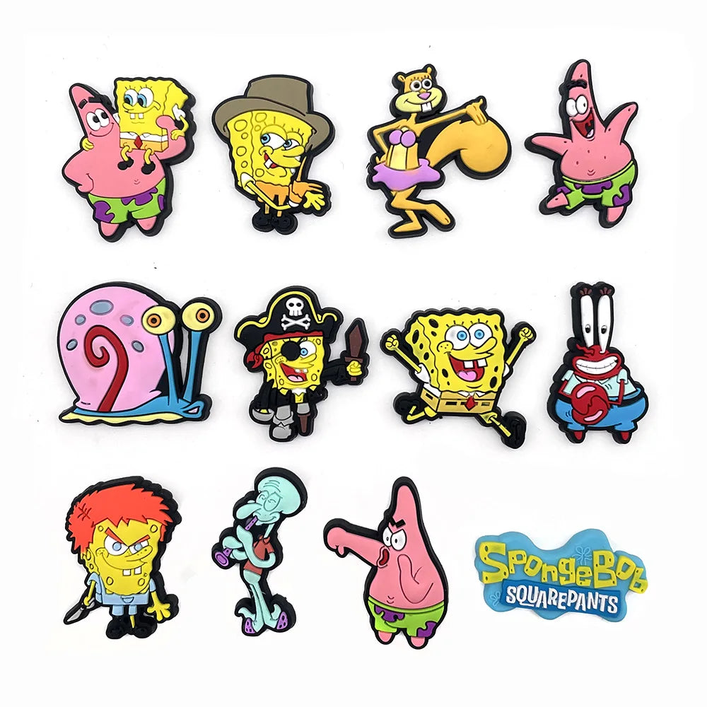1/32pcs Cute Sponge Shoe Charms – Fun Accessories & Shoe Decorations for Women & Girls Gifts