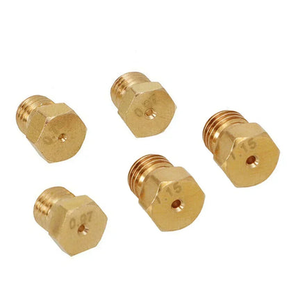 5PCS Burner Gas Conversion Kit – M6 X 0.75 Thread Nozzles for Natural Gas to LPG Hob, Kitchen Parts
