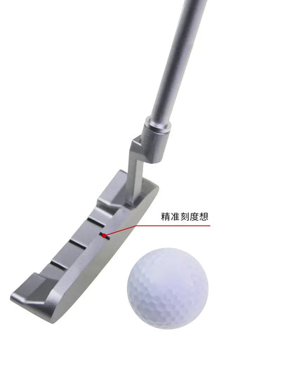 Right Hand Golf Putter Kit – Aluminum Alloy Detachable 2-Section Design, Portable Golf Club for Enthusiasts & Practice