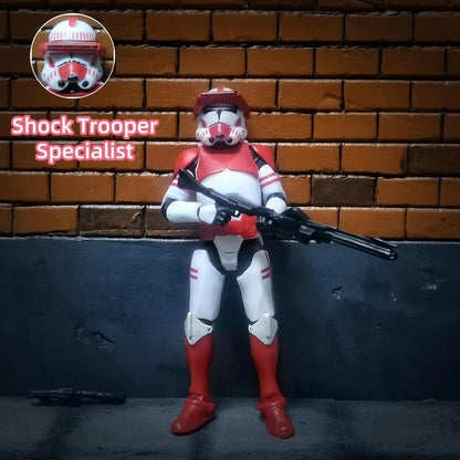 Star Wars 3.75" Clone Trooper Action Figure — 1/18 501st & 187th Legion REX ARF P1/P2 Toy Model
